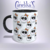 CANECA XÍCARA HALLOWEEN CAVEIRINHAS COM LACINHOS 15