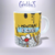 CANECA XÍCARA PROFESSORES LAGRIMAS MENTIRA É CAFÉ AMARELA 40