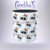 CANECA XÍCARA HALLOWEEN CAVEIRINHAS COM LACINHOS 15 - comprar online