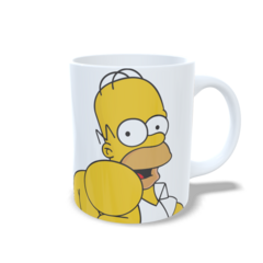 CANECA XÍCARA HOMER SIMPSONS APONTANDO PRA VOCÊ ANIMAÇÃO - Canelika's Canecas Personalizadas