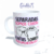 CANECA XÍCARA SEPARADAS SOMOS CHATAS JUNTAS INSUPORTÁVEIS 4 - comprar online