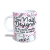 CANECA XÍCARA PROFISSÕES DIVERTIDA FLORK SOU NAIL DESIGNER