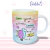 CANECA XÍCARA PORCELANA FOFAS QUEM GUIA MEU CAMINHO É DEUS23
