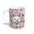 CANECA XÍCARA PÁSCOA FLORES CORAÇÕES E CENOURINHAS DOÇURA na internet