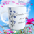 CANECA XÍCARA MÃE GRATIDÃO ETERNA FLORES COLORIDAS
