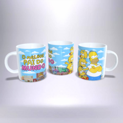 CANECA XÍCARA SIMPSONS O MELHOR PAI DO MUNDO HOMER 15 - loja online