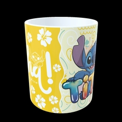 CANECA XÍCARA STITCH FAMILIA FELIZ ANIVERSÁRIO TIA na internet