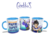 CANECA AZUL DIA DOS PAIS DRAGON BOLL PAPAI SUPER SAIYAJIN 6 - loja online
