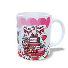CANECA XÍCARA NAMORADOS MORZÃO VOCÊ ME FAZ TÃO BEM NETFLIX na internet