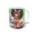 CANECA XÍCARA OBA A PÁSCOA CHEGOU BONEQUINHA NEGRA