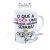 CANECA XÍCARA AMIGA O QUE A FOFOCA UNIU DISTÂNCIA NENHUMA 7 - comprar online
