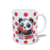CANECA XÍCARA NAMORADOS VAMOS FUGIR BOLAS VERMELHAS PANDA - comprar online