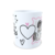 CANECA XÍCARA NAMORADOS EU VOCÊ E OS PLANOS DE DEUS CASAR - comprar online