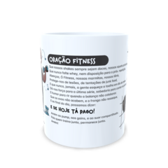 CANECA XÍCARA NAMORADOS CASAL NEGROS FITNESS NA DUVIDA TREINE - comprar online