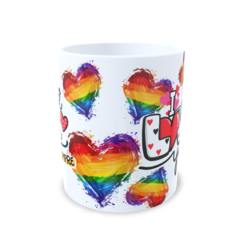 CANECA XÍCARA NAMORADOS EU MAIS VOCÊ PRA SEMPRE LGBTQIAPN+ na internet
