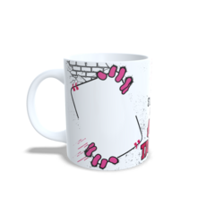 CANECA XÍCARA QUE AUDÁCIA AMOSTRADINHO FOTO ROSA - comprar online