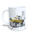 CANECA XÍCARA NAMORADOS FITNESS NA DUVIDA TREINE + AINDA