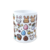 CANECA XÍCARA PÁSCOA OVINHOS COELHINHOS CHOCOLATES FLORES - comprar online