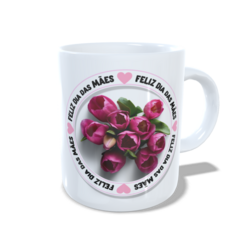 CANECA XÍCARA PARA A MELHOR MÃE DO MUNDO PAPOULAS ROSA na internet