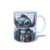 CANECA XÍCARA COLEÇÃO STITCH ROCK ROLL ROSA AZUL 13 - comprar online