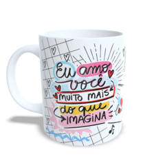 CANECA XÍCARA NAMORADOS TE AMO MAIS PATODAVIDA PAATINHOS - comprar online