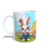 CANECA XÍCARA PÁSCOA INFANTIL COELHINHOS OVINHOS NA CESTA na internet