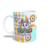 CANECA XÍCARA PÁSCOA SUPER COLORIDA MIMOS DE PÁSCOA