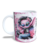 CANECA XÍCARA COLEÇÃO STITCH ROCK ROLL ROSA AZUL 11 - comprar online