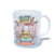 CANECA XÍCARA NAMORADOS EU MAIS VOCÊ PATINHOS TE AMO