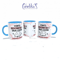 CANECA XÍCARA FLORK SIGNOS ESCORPIANA DESCONFIEI E CERTA 5 - loja online
