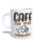 CANECA XÍCARA PORCELANA CAFÉ FAZ MAL QUANDO ACABA FLORK 11 - comprar online