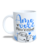 CANECA XÍCARA DIA DOS PAIS FLORK AMO VOCÊ MEU VELHO - Canelika's Canecas Personalizadas