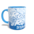 CANECA XÍCARA COLEÇÃO STITCH ROCK ROLL ROSA AZUL 13 - Canelika's Canecas Personalizadas