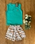 Conjunto Masculino Regata 100% Algodão e Bermuda Tectel - Estilo e Conforto para os Pequenos