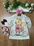 Vestido Bebê Menina em Malha Comfy com Estampa de Esquilo