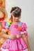 Vestido Caipira Tradicional com Tecido em Microfibra e Forro 100% Algodão - comprar online