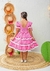 Vestido Caipira Tradicional com Tecido em Microfibra e Forro 100% Algodão - Gatinho e Gatinha