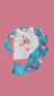 Pijama baleia manga longa