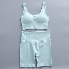 Conjunto Yoga Short e Sutiã - Pureza Cósmica
