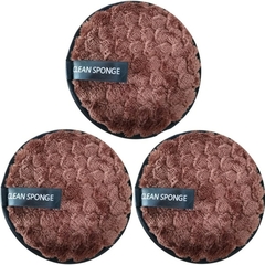 Kit/3 Almofadas Removedoras de Maquiagem Reutilizáveis - comprar online
