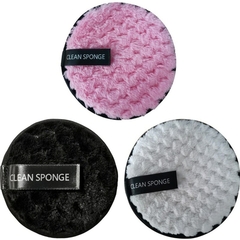 Kit/3 Almofadas Removedoras de Maquiagem Reutilizáveis - Pureza Cósmica