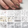 Decalque de Unhas 12 Designs Geométrico
