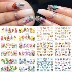 Decalque de Unhas 12 Designs Animais