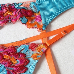 Conjunto Lingerie flowers - loja online