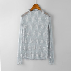 Blusa Bordada em flor - Pureza Cósmica