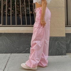 Calça Oversized Cintura Baixa - Pureza Cósmica