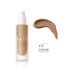 Base Matte de Alta Cobertura Focallure - Pureza Cósmica
