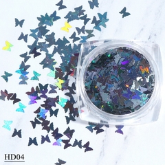 Decoração para unhas holográfica 2