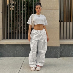 Calça Oversized Cintura Baixa - comprar online