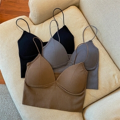 Cropped Push-Up decote em V - comprar online